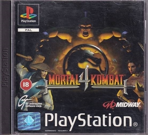 Mortal Kombat 4 - PS1 (C Grade) (Used) (Eng)